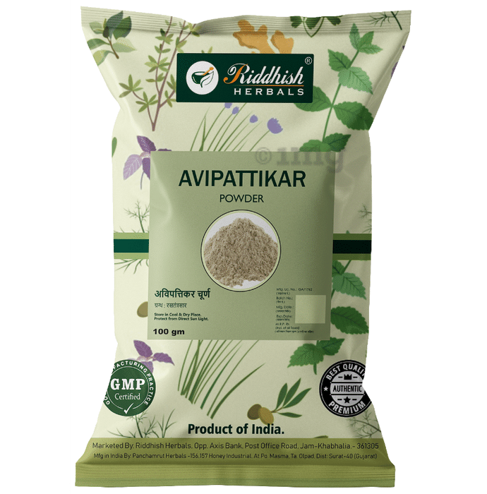 Riddhish Herbals Avipattikar Powder(Each 100 gm)