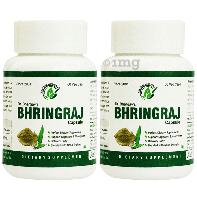 Dr.Bhargav’s Bhringraj Veg Capsule (60 Each)