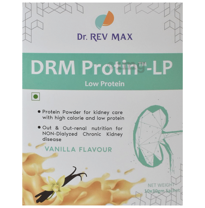 DRM Protin-LP Low Protein Sachet (30gm Each) Vanilla