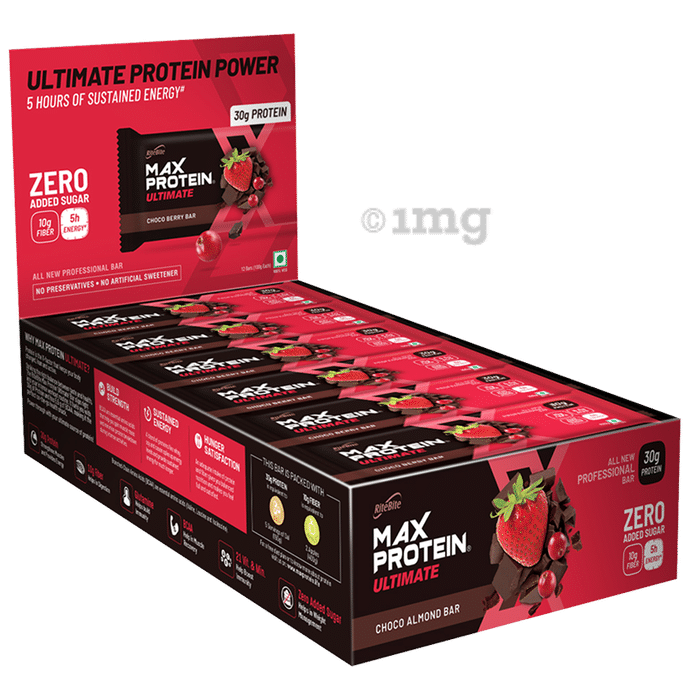 RiteBite Max Protein Ultimate Bar | Flavour Choco Berry