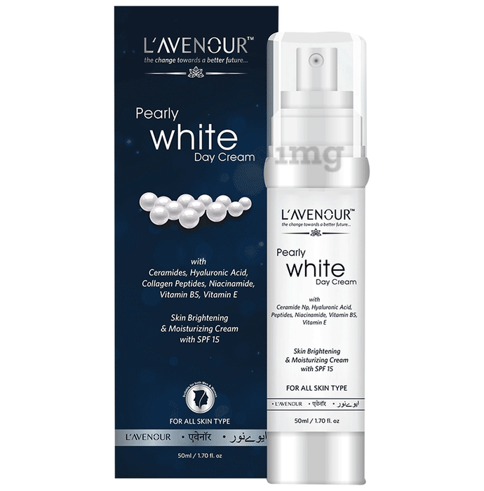 L'avenour Pearly White Day Cream with SPF 15 (50ml Each)