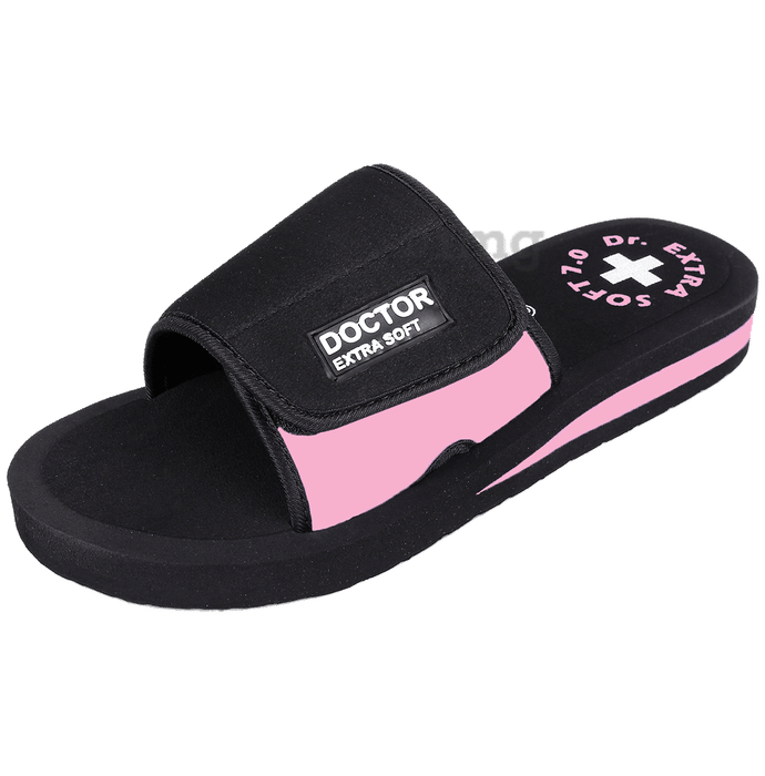 Doctor Extra Soft D-52 Flipflops and House Slippers for Women’s Pink  6