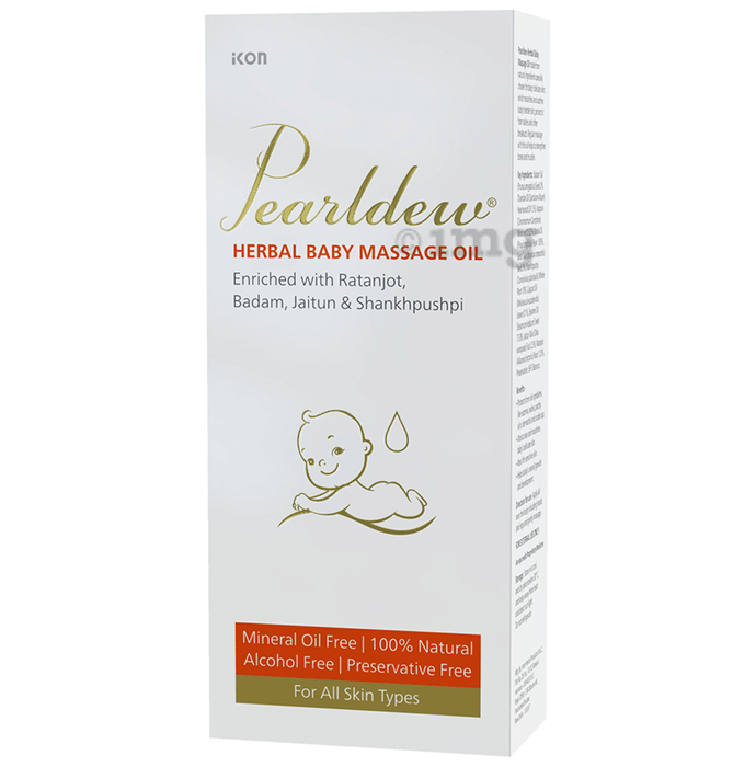 Pearldew Herbal Baby Massage Oil