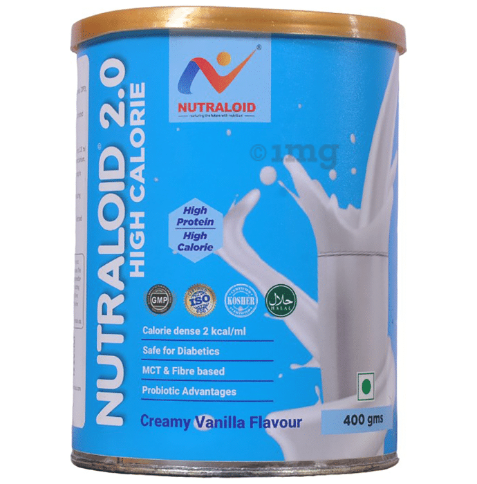 Nutraloid 2.0 High Calorie Powder Creamy Vanilla