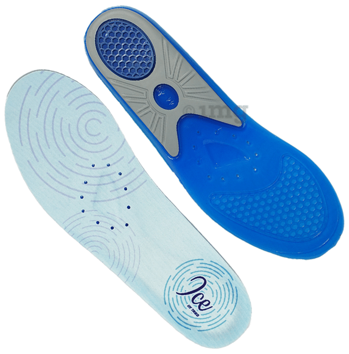 Tred Ice Gel Insoles for Heel Pain and Heel Spur  XS