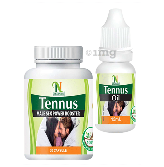 Numinous Combo Pack of Tennus Capsule (30) & Tennus Oil (15ml)