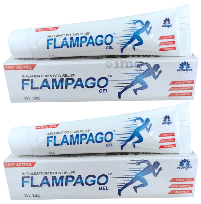 Vedagen Flampago Pain Relief Gel (30gm Each) Buy combo pack of 2.0
