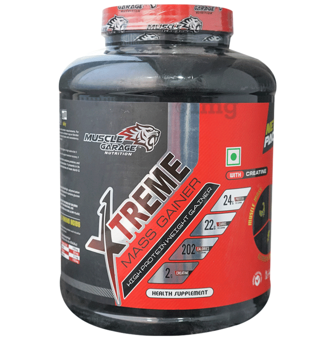 Muscle Garage Xtreme Mass Gainer Powder Chocolate Caramel