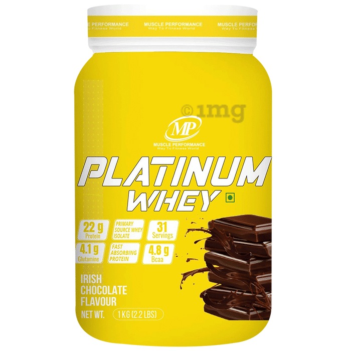 MP Muscle Performance Platinum Whey Powder Irish Chocolate