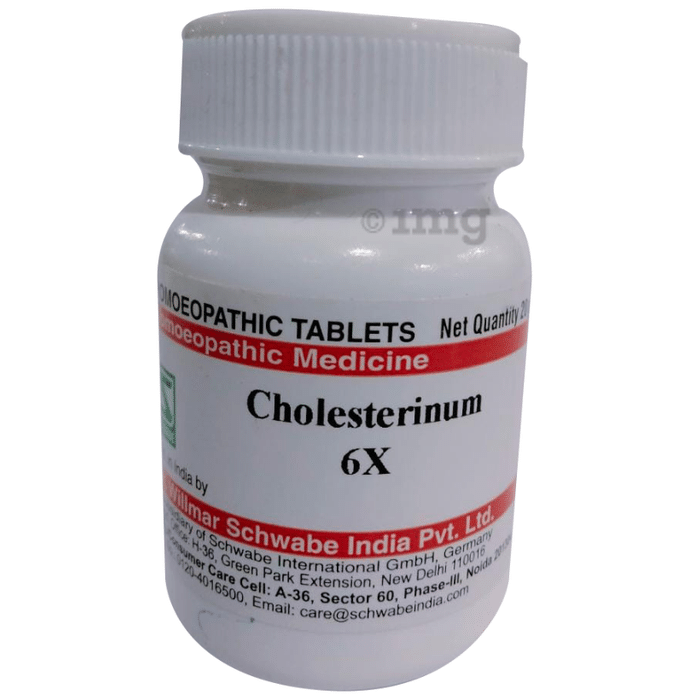 Dr Willmar Schwabe India Cholesterinum Trituration Tablet 6X