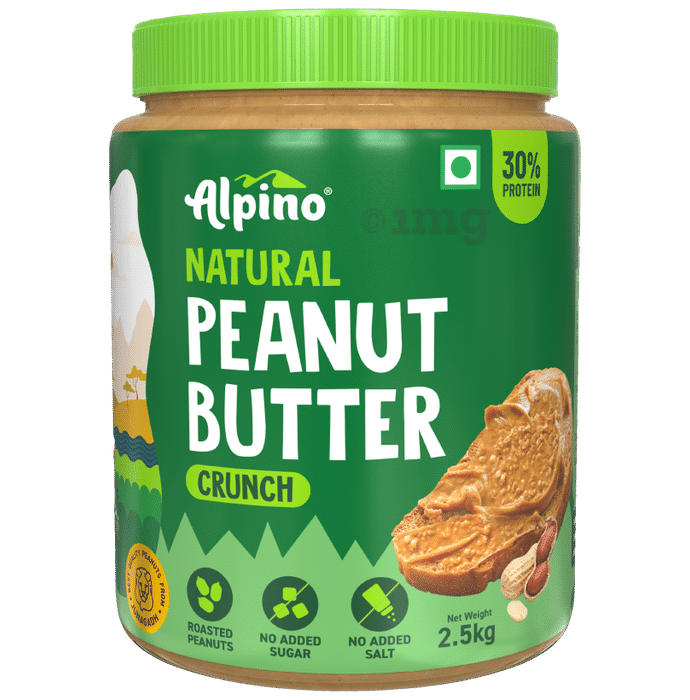 Alpino Natural Crunch Peanut Butter