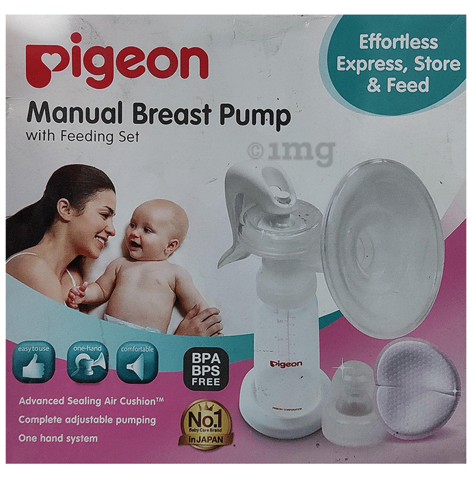 Pigeon Manual Breast Pump with Bottle 200ml Standard