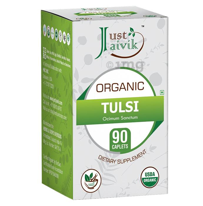 Just Jaivik Organic Tulsi Caplet