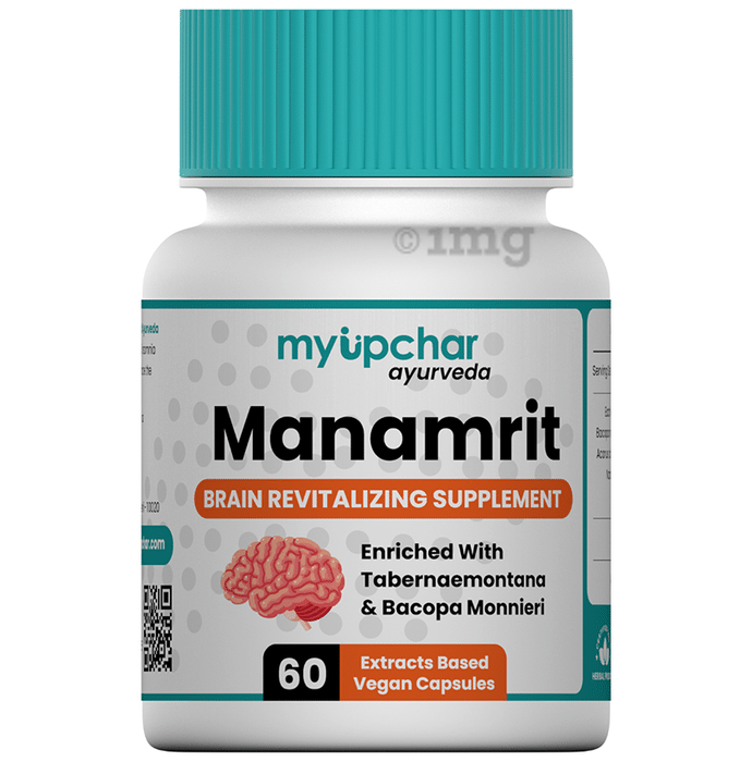 Myupchar Ayurveda Manamrit Extracts Based Vegan Capsule