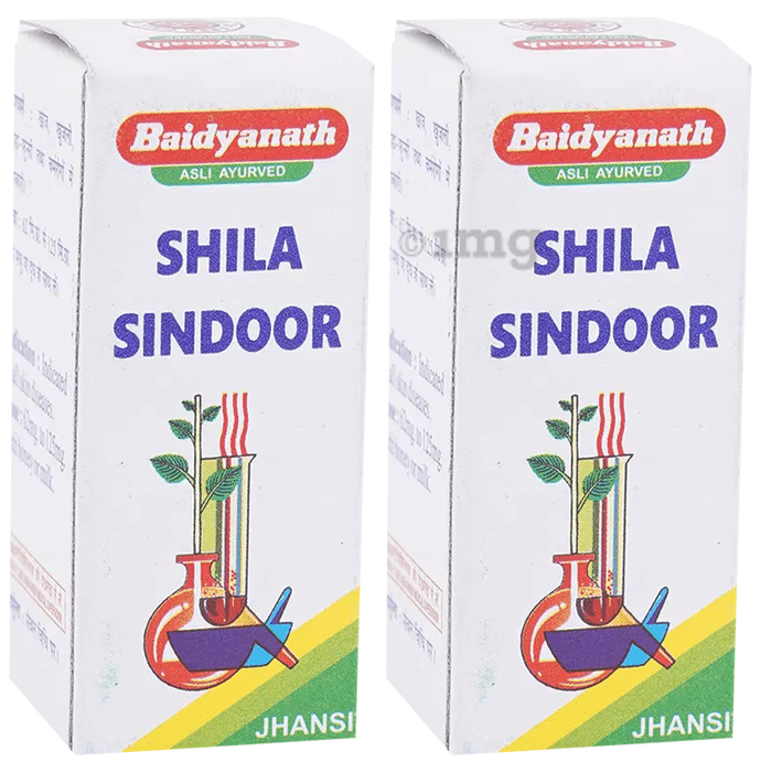 Baidyanath (Jhansi) Shila Sindoor Powder (2.5gm Each)