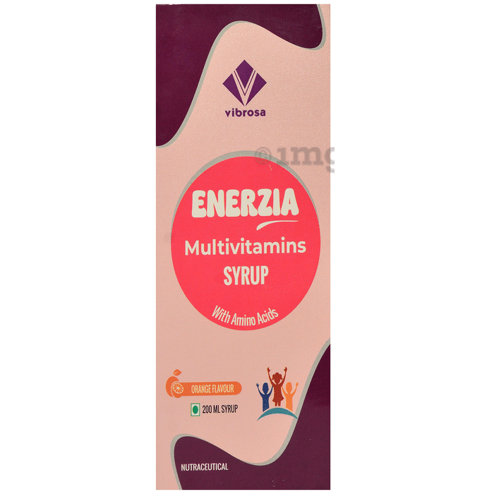 Enerzia Syrup Orange