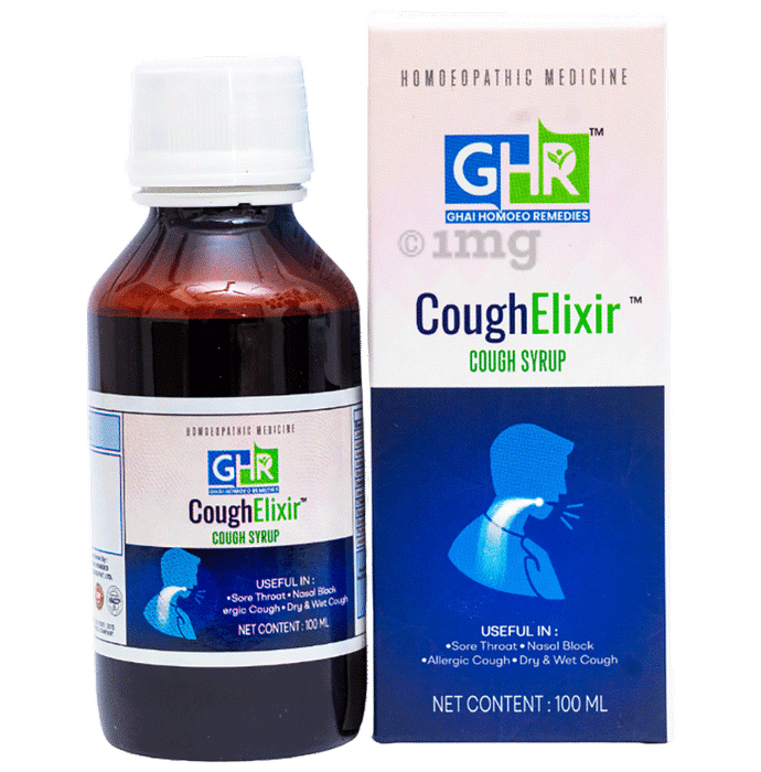 Ghai Homoeo Remedies Cough Elixir
