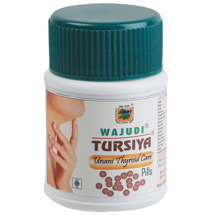 Wajudi Tursiya Pills Unani Thyroid Care