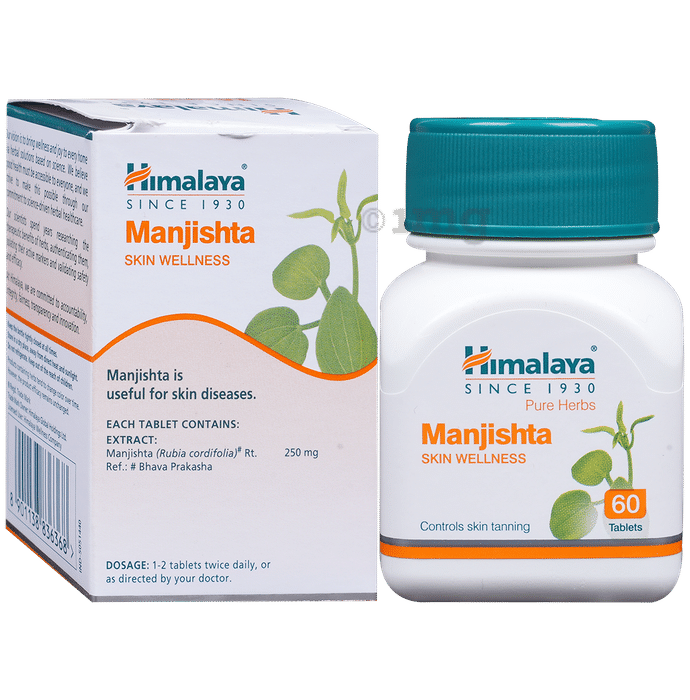 Himalaya Wellness Pure Herbs Manjishtha Skin Wellness Tablet