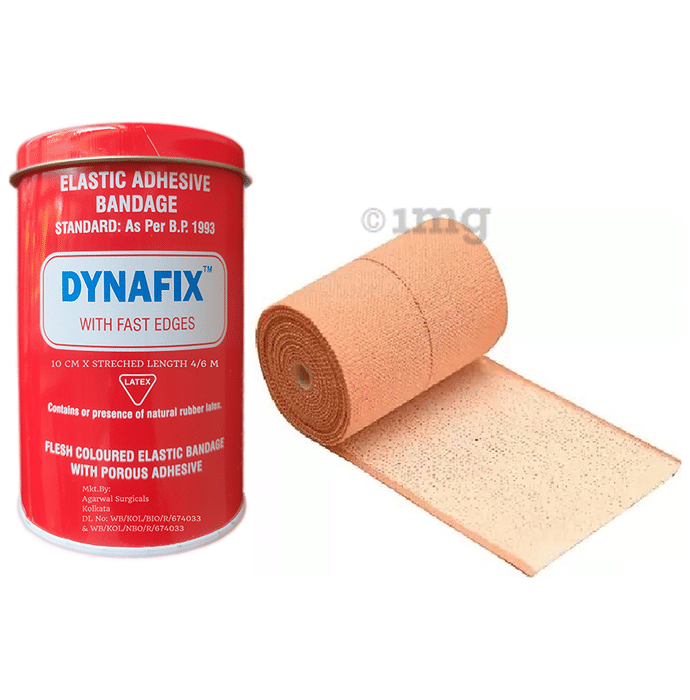 Dynafix Elastic Adhesive Bandage B.P 10cm x 4.5m
