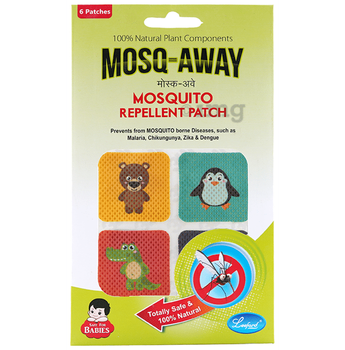 Leeford Mosq-Away Mosquito Repellent Patch