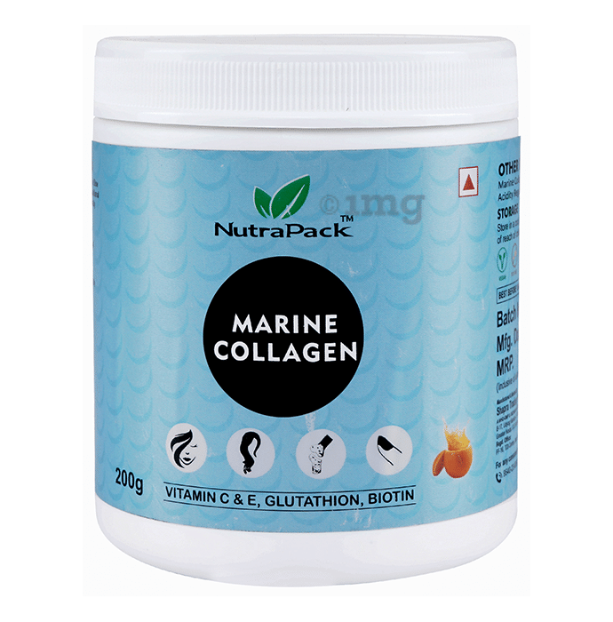 NutraPack Marine Collagen Powder Orange