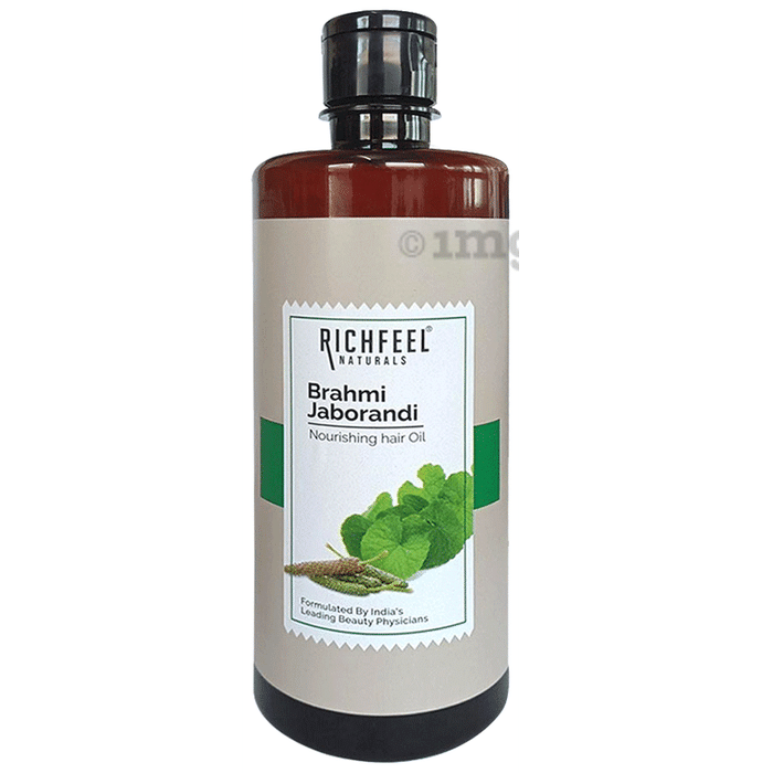 Richfeel Naturals Brahmi Jaborandi Hair Oil (500ml Each)