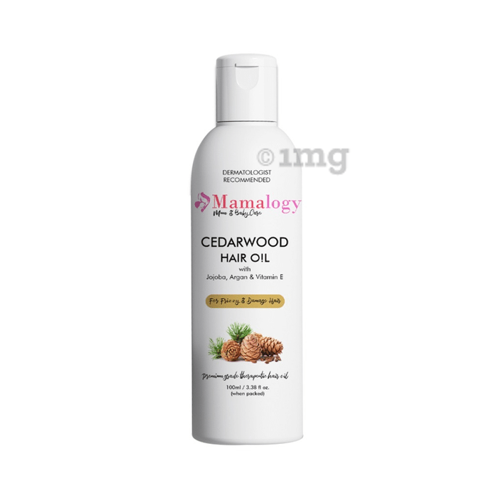 Mamalogy Cedarwood Hair Oil