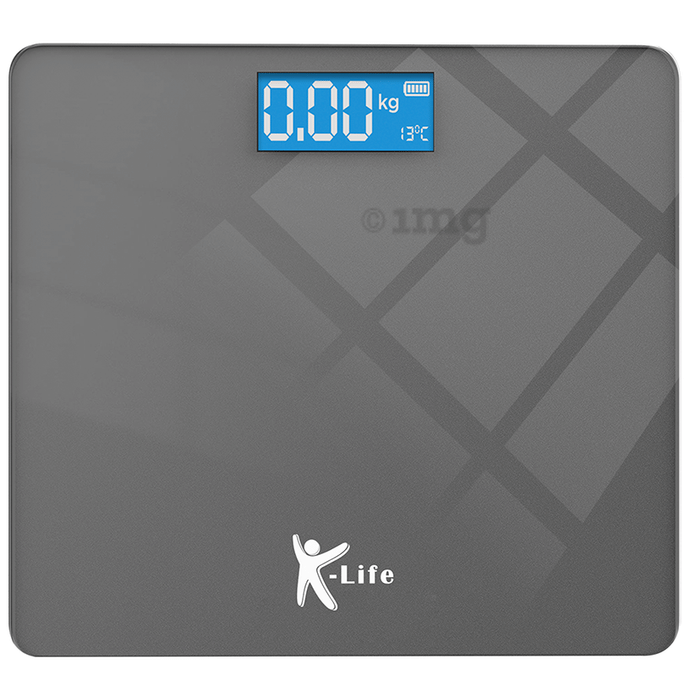 K-Life WS 101 Digital Personal Electronic Body Weight Machine Grey