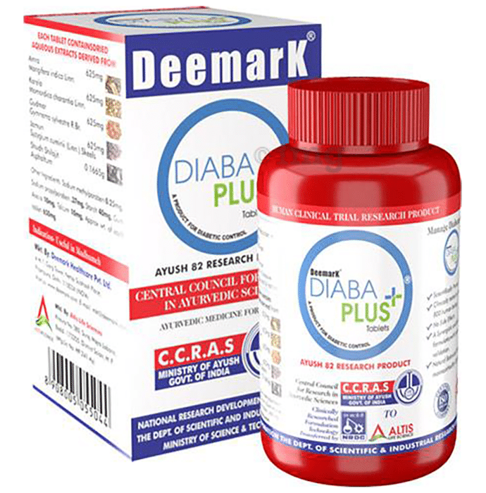 Deemark Diaba Plus Tablet (180 Each)