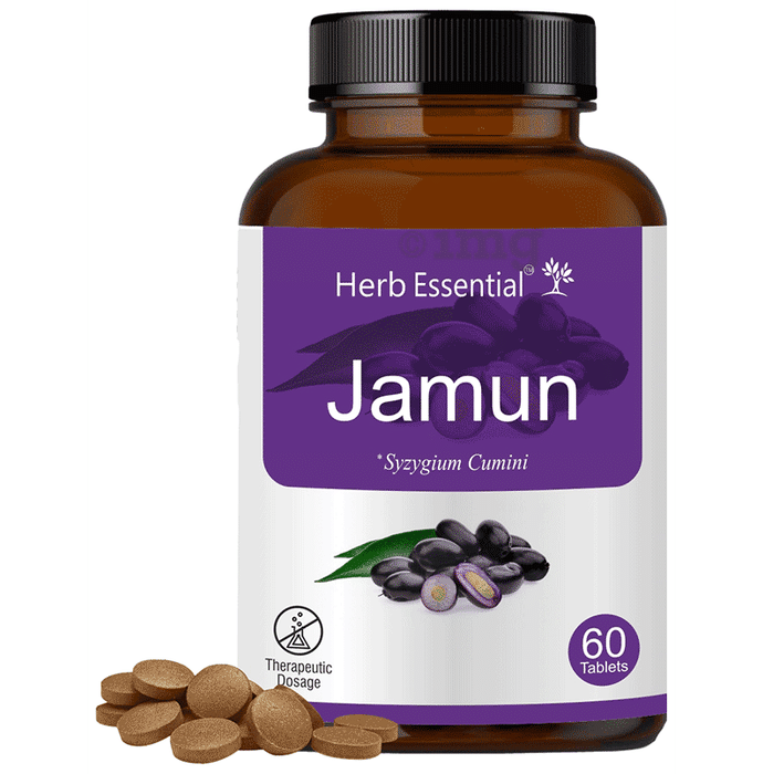 Herb Essential Jamun (Syzygium Cumini) 500mg Tablet