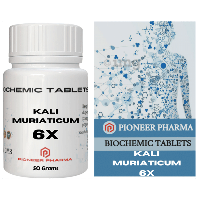 Pioneer Pharma Kali Muriaticum Biochemic Tablet 6X