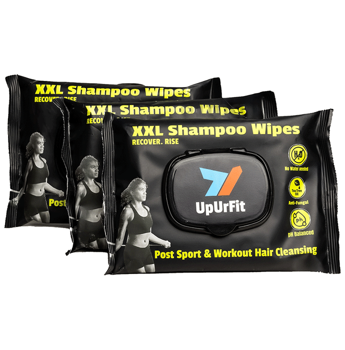 UpUrFit Shampoo Wipes(10 Each) XXL