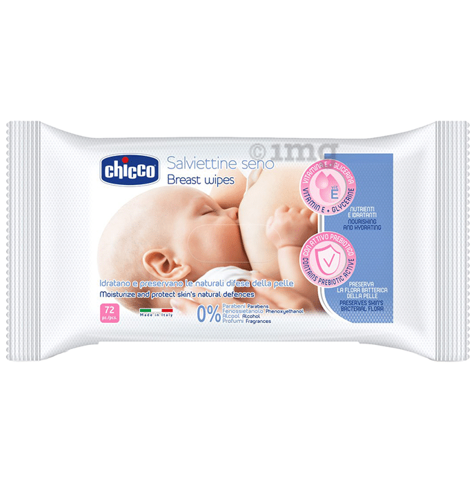 Chicco Nourishing & Hydrating Breast Wipes
