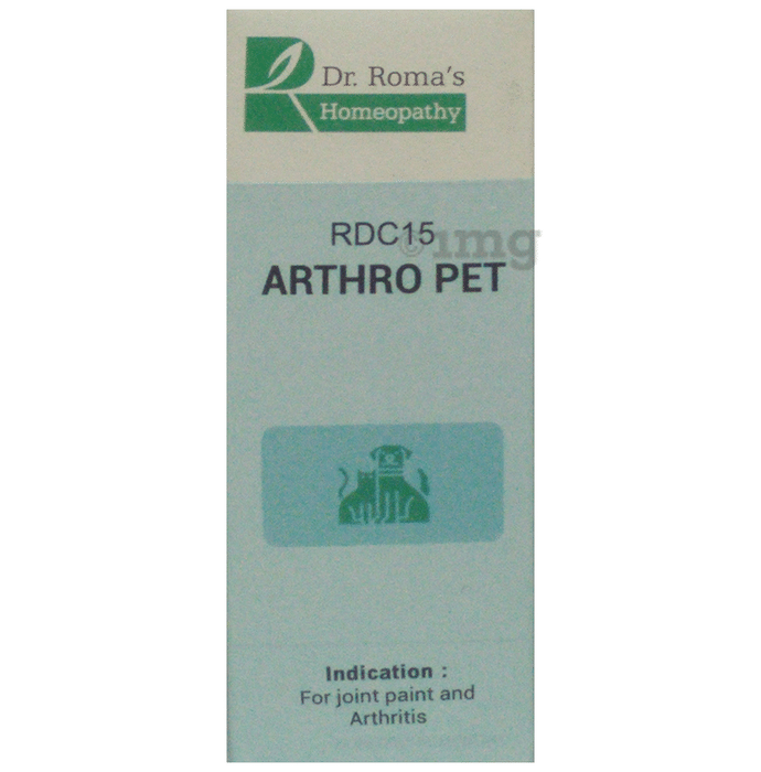 Dr. Romas Homeopathy RDC 15 Arthro Pet Pills