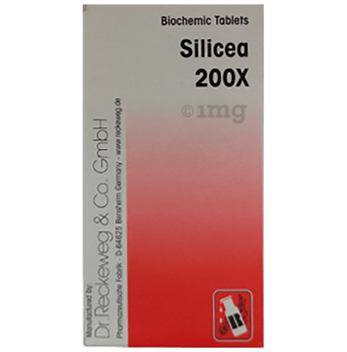 Dr Reckeweg &Co.gmbH Silicea (20gm Each) Biochemic Tablet 200X