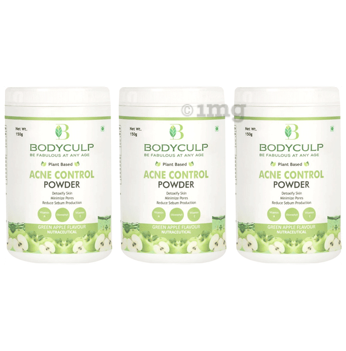 Bodyculp Acne Control Powder (150gm Each) Green Apple