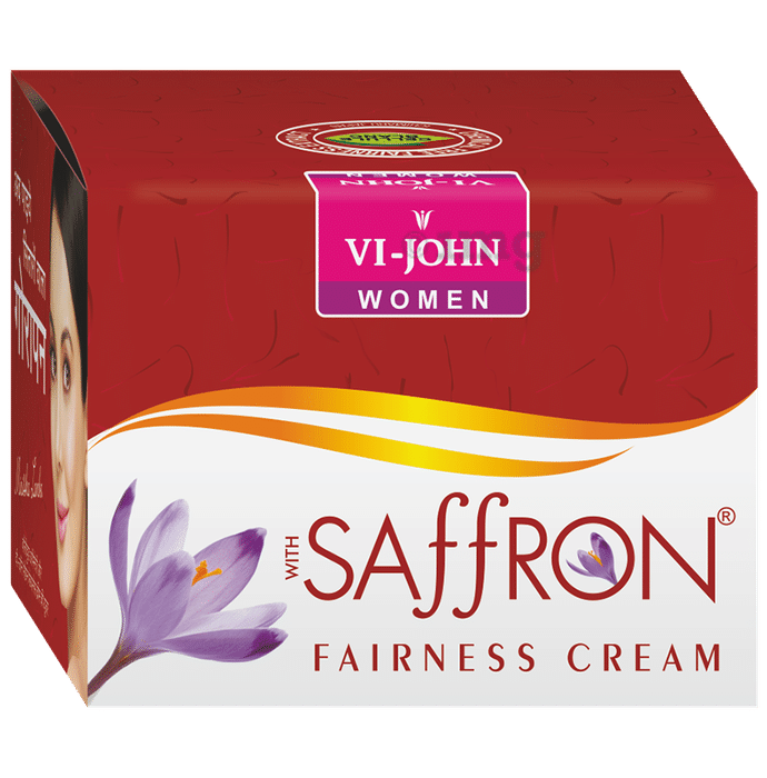 Vi-John Women Fairness Cream With Saffron