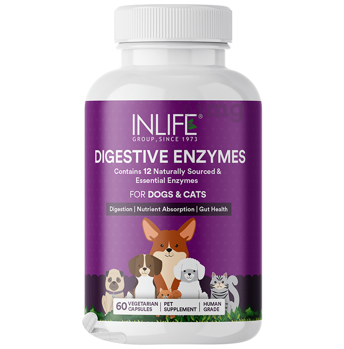 Inlife Digestive enzymes for Pet Supplement