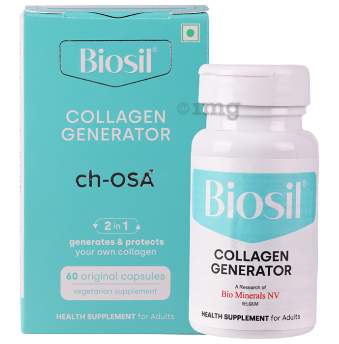 Sundyota Lifecare Biosil Collagen Generator Veg Capsule