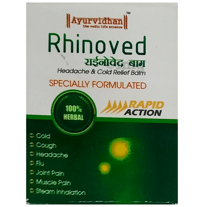 Ayurvidhan Rhinoved Headache & Cold Relief Balm