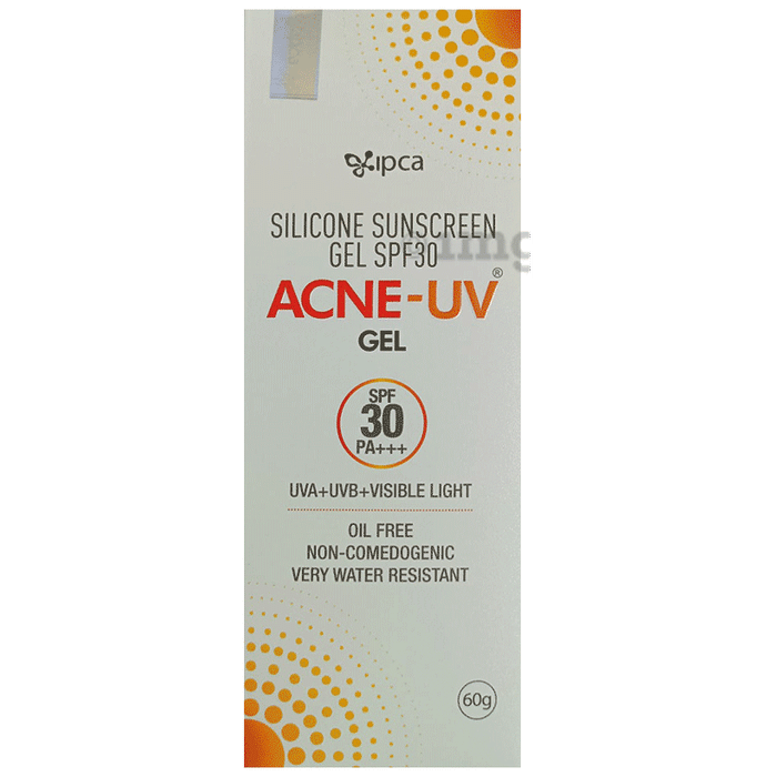 Acne-UV Sunscreen with Broad Spectrum UVA/UVB Protection | Oil Free & Water Resistant | Gel SPF 30