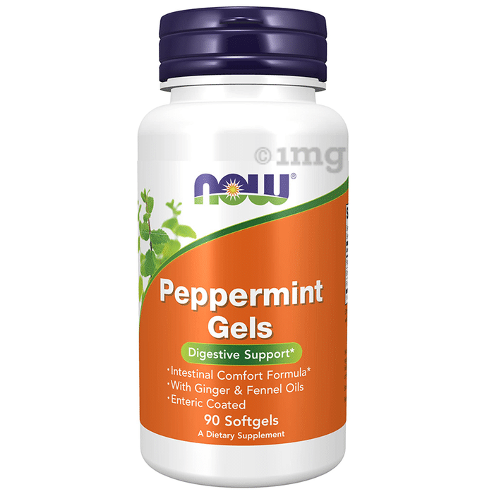 Now Peppermint  Soft Gelatin Capsule