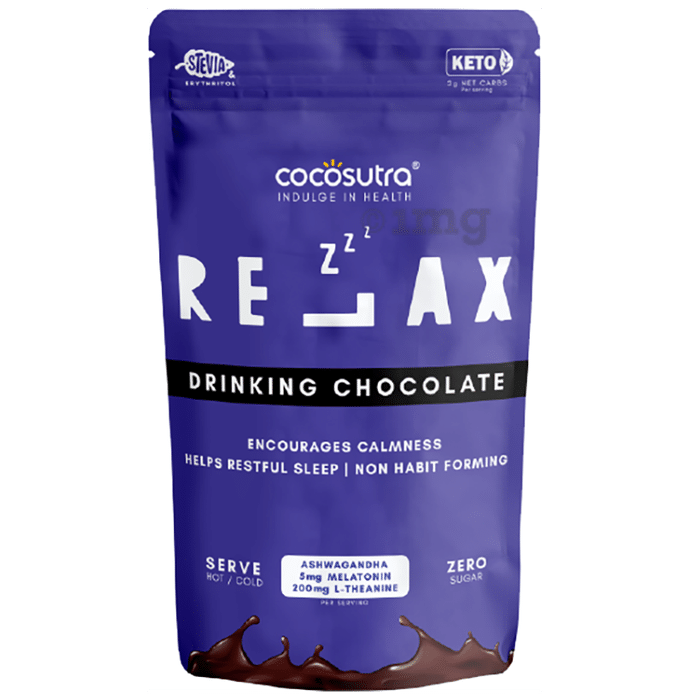 Cocosutra Relax Drinking Chocolate Mix Zero Sugar