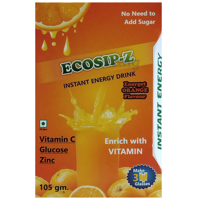 Ecosip-Z Instant Energy Drink Orange