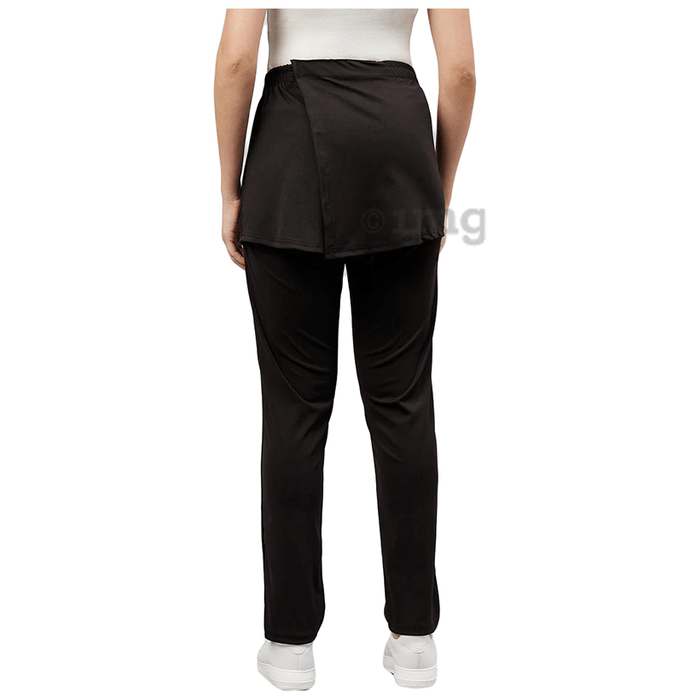 Haxor Open Back Stretchable Polyster Pant for Men & Women Small