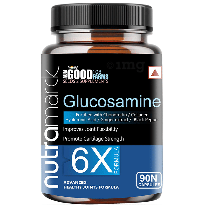 NutraMarck Glucosamine 6X Capsule | Joint Support | Support Cartilage & Flexibility Advance Formula