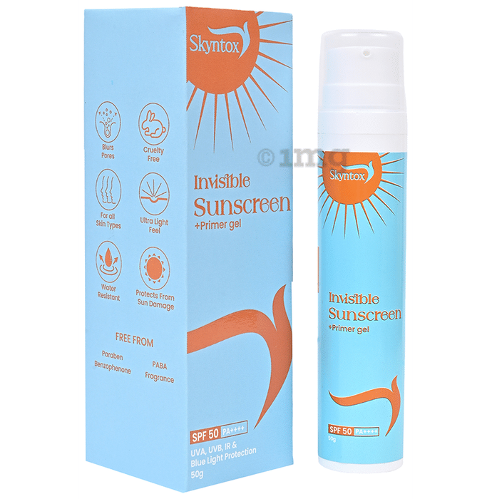 Skyntox Invisible Sunscreen + Primer Cream SPF 50 PA++++