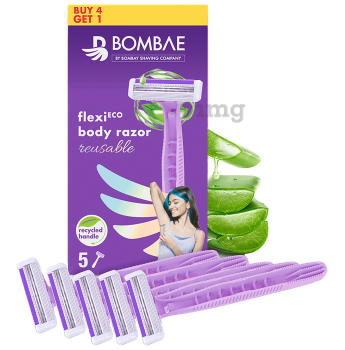 Bombae Flexi Eco Reusable Body Razor