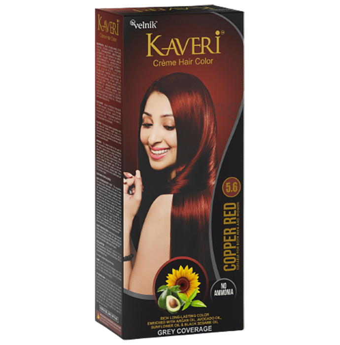 Kaveri Hair Color Cream Copper Red